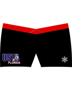 Florida USTA T&T Custom Women's Gymnastics Shorts