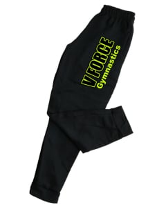 V-Force Custom Gymnastics Jogger Sweatpants - Gymnastics pants - Black