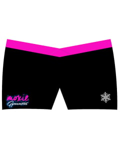 Moxie Gymnastics V-Belt Shorts