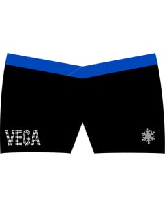 VEGA Custom Gymnastic Shorts | Workout Shorts for Gymnastics - Black