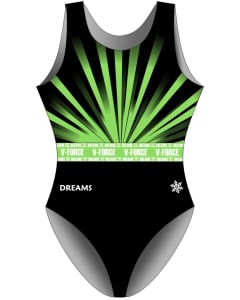 V-Force Dream Project Fundraiser Leotard NO Stones - Front