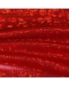 Cracked Ice Fabric Swatch | Red