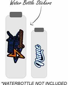 Shooting Stars Gymnastics - Water Bottle Stickers