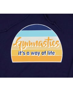 Way of Life Gymnastics Sweatshirt - Close up