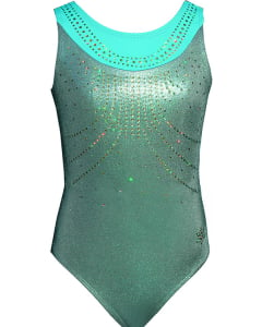 Winter Exclusive Gymnastics Leotard - Green