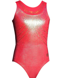 Winter Exclusive Gymnastics Leotard - Red