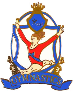 Xcel Gymnastics Pin - 2000