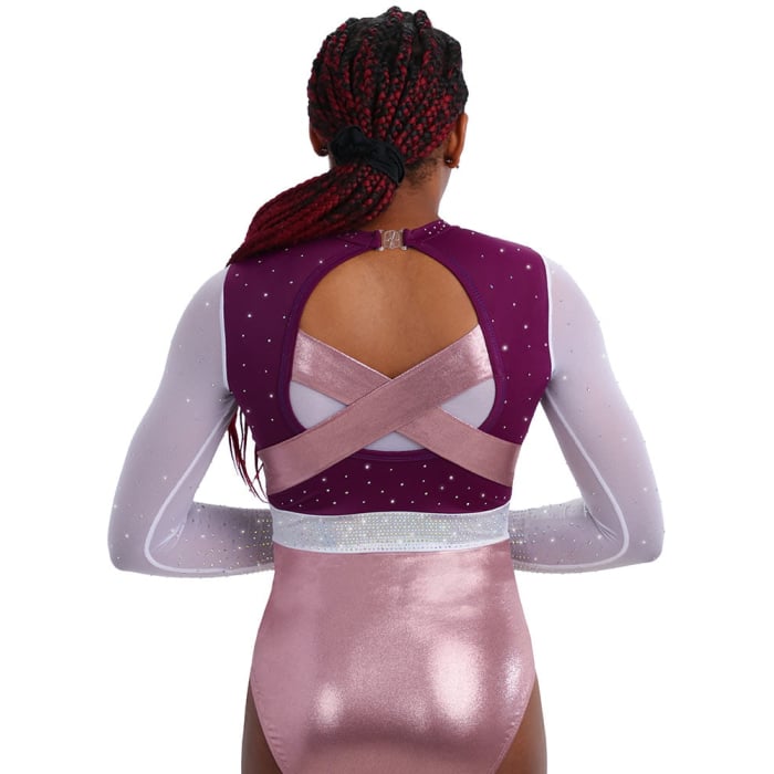 ヴィンテージ　アレクサンダー　リトルウーマン Brooke Womens Gymnastics Competition Leotard