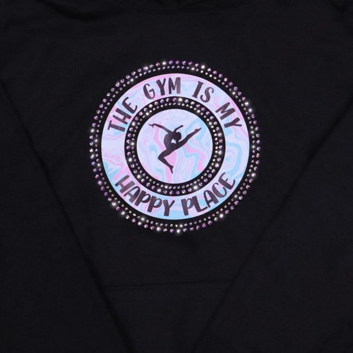 The Gym Is My Happy Place Gym T Shirt The Gym Is My Happy Place Gym T Shirt