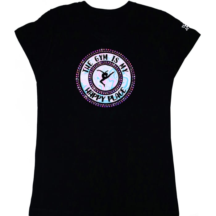 The Gym Is My Happy Place Gym T Shirt The Gym Is My Happy Place Gym T Shirt