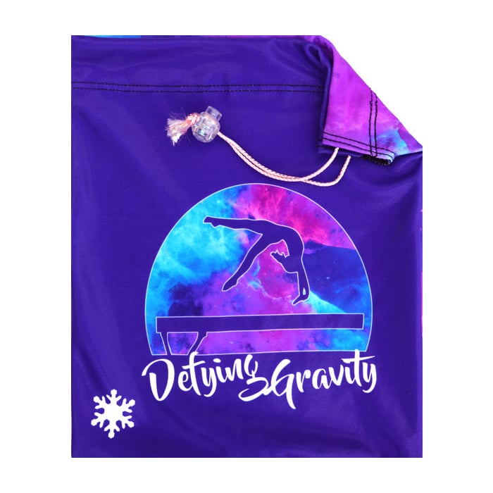 Defying Gravity Matching Gymnastics Grip Bag | Personalized Grip Bag