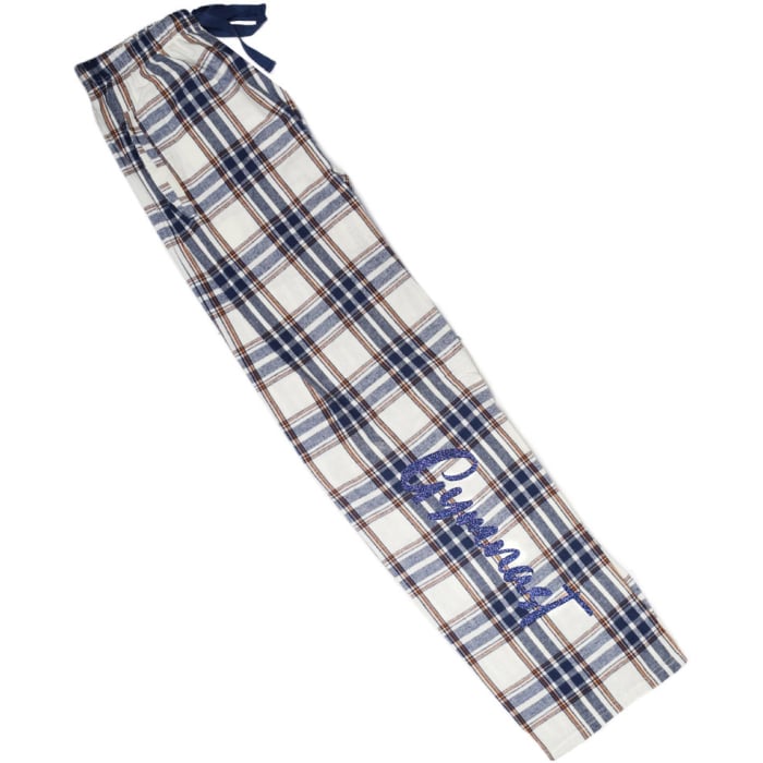 Gymnast Flannel Gymnastics PantsTan/Navy