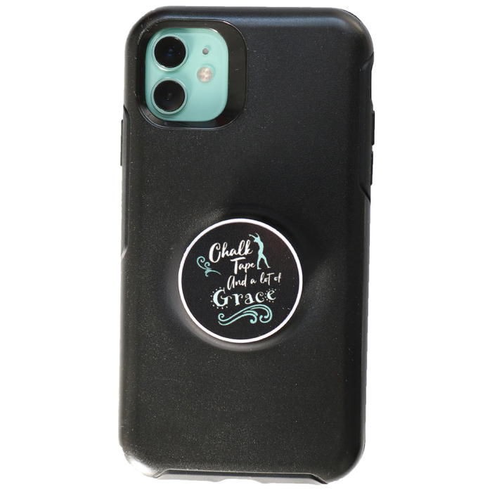 Gymnastics Phone Grip-Chalk, Tape, and Grace