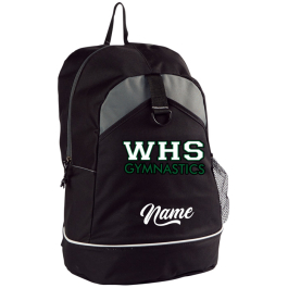 Gymnastics Print Pattern Backpack