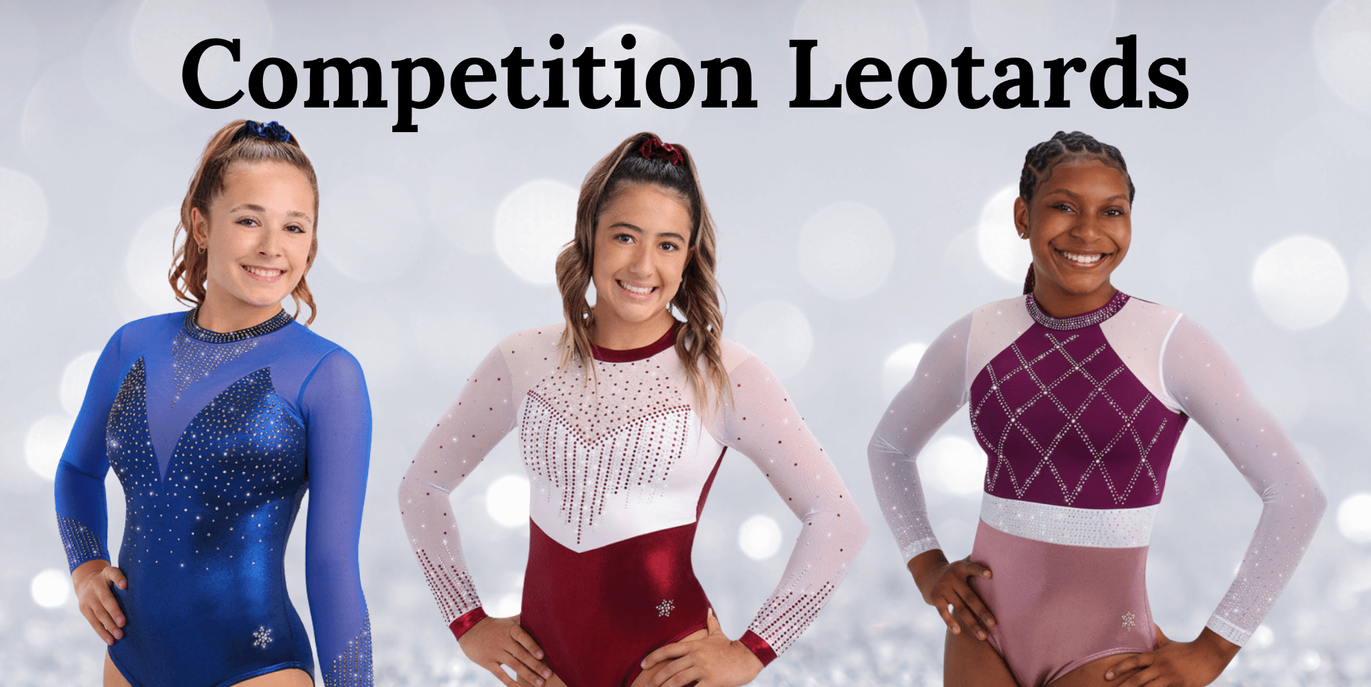 Gymnastics Competition Leotards by Snowflake Designs Leotards