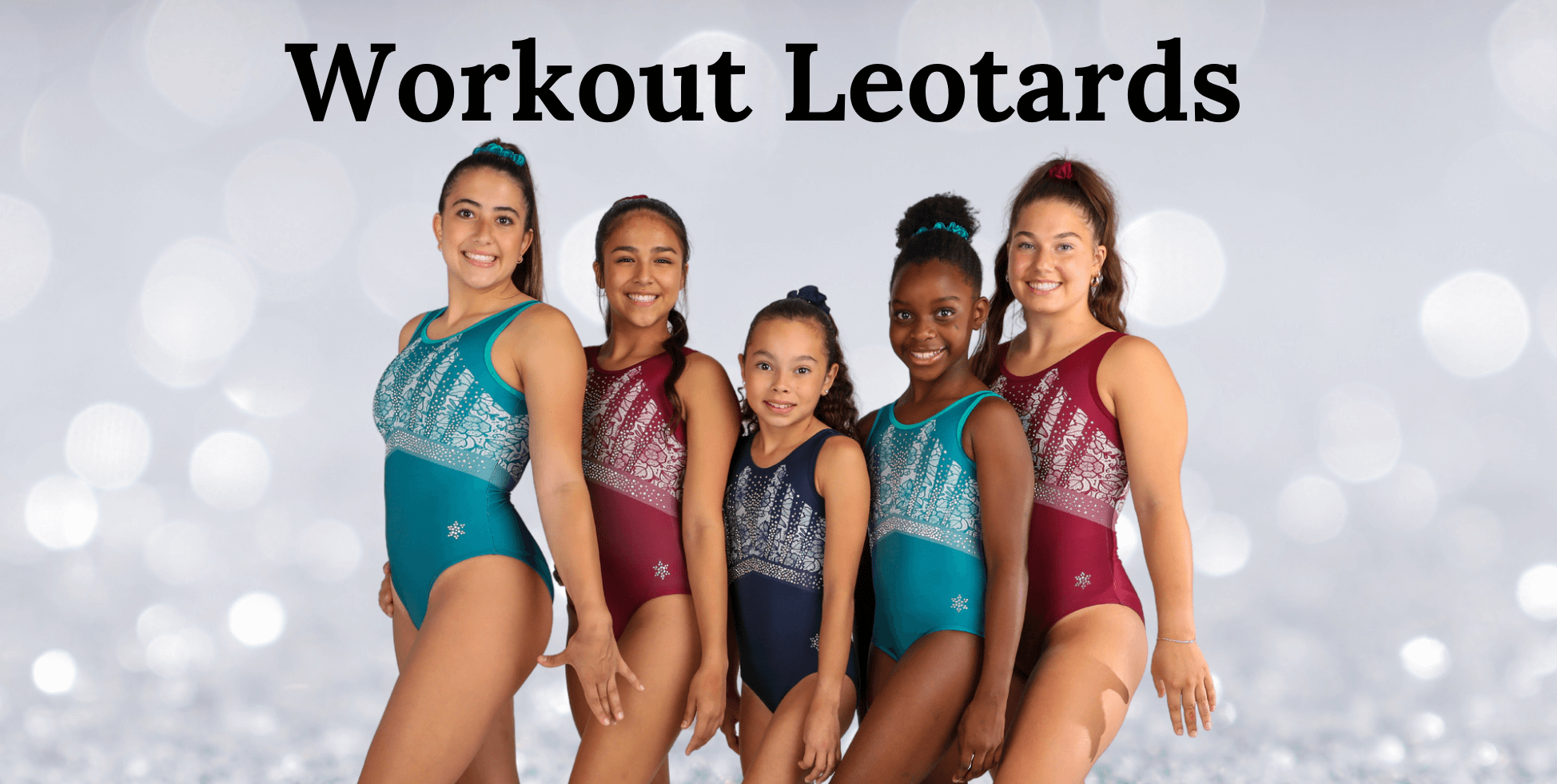 Gymnastics Workout Leotards by Snowflake Designs Leotards