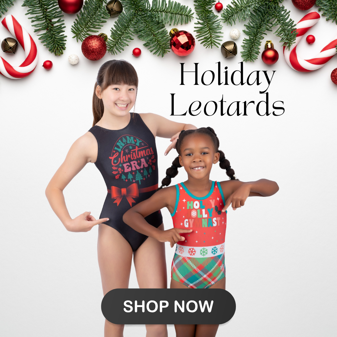 Holiday and Christmas Gymnastics Leotards for Girls Holiday and Christmas Gymnastics Leotards for Girls