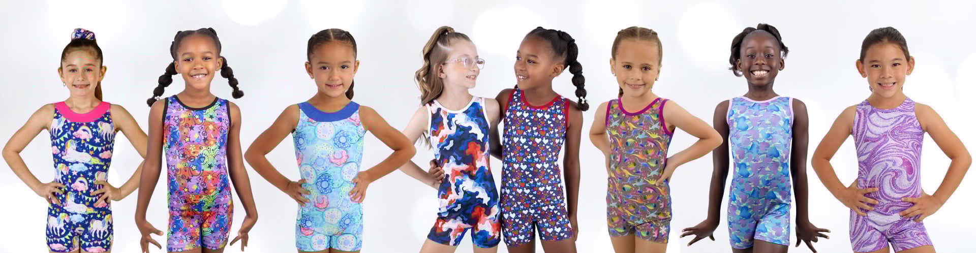 Gymnastics Biketards for Girls Gymnastics Biketards for Girls
